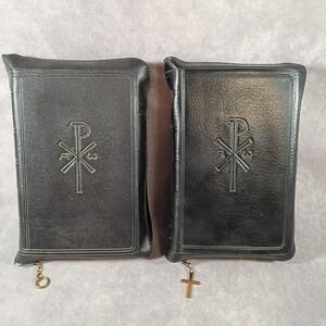 St Joseph Daily Missal Confraternity Vintage 1961/63 Catholic Prayer Mass Set 2